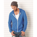 Bella + Canvas Unisex Lightweight Hooded Full-Zip Sweater